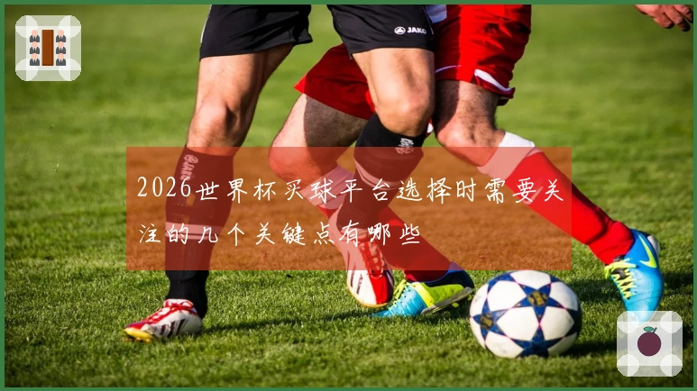 2026世界杯买球平台选择时需要关注的几个关键点有哪些
